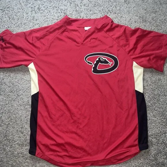 Arizona Diamondback Reynolds #27 Size L Red Replica Jersey - Picture 2 of 6